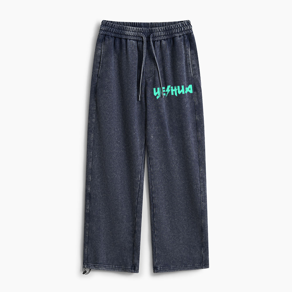 YAHWEH Christian Washed Sweatpants
