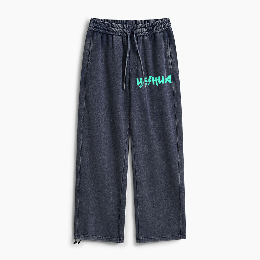 YAHWEH Christian Washed Sweatpants