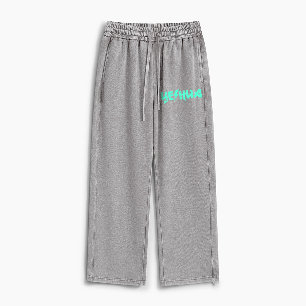 YAHWEH Christian Washed Sweatpants