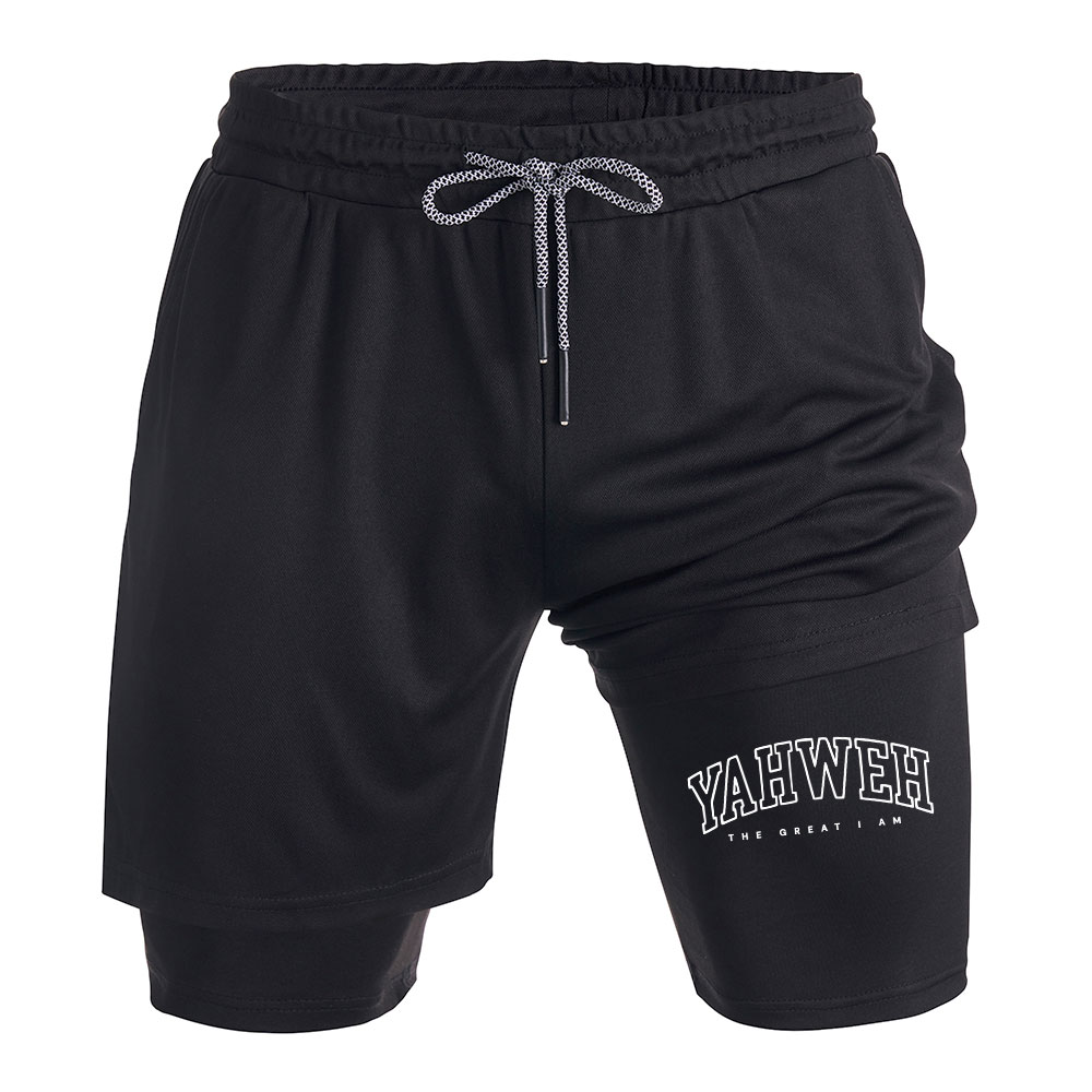 YAHWEH Christian Performance Shorts