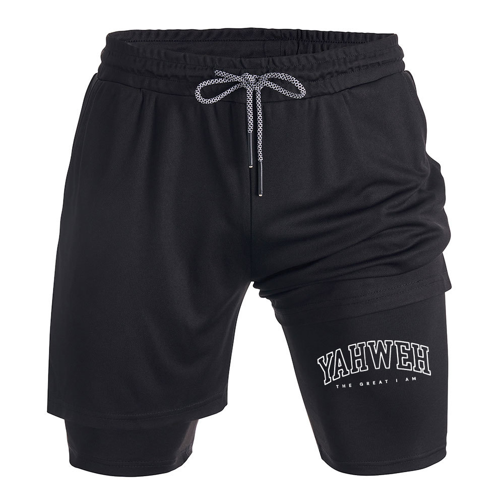 YAHWEH Christian Performance Shorts