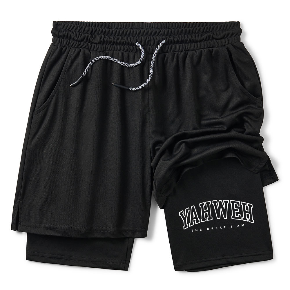 YAHWEH Christian Performance Shorts