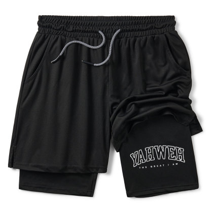 YAHWEH Christian Performance Shorts