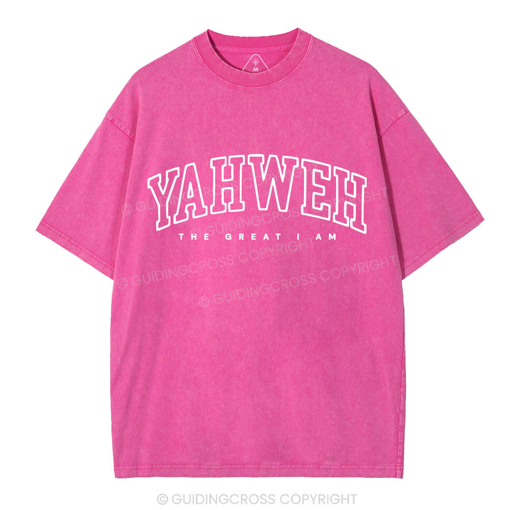YAHWEH Christian Washed T-Shirt