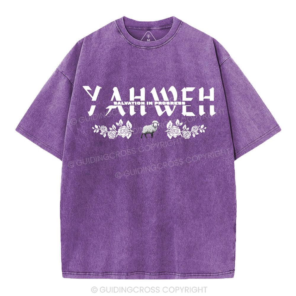 YAHWEH Christian Washed T-Shirt