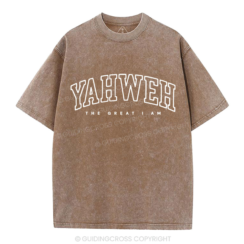 YAHWEH Christian Washed T-Shirt