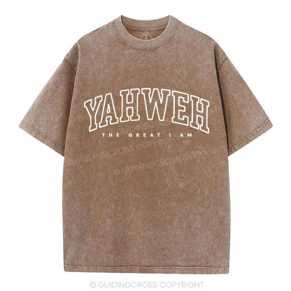 YAHWEH Christian Washed T-Shirt