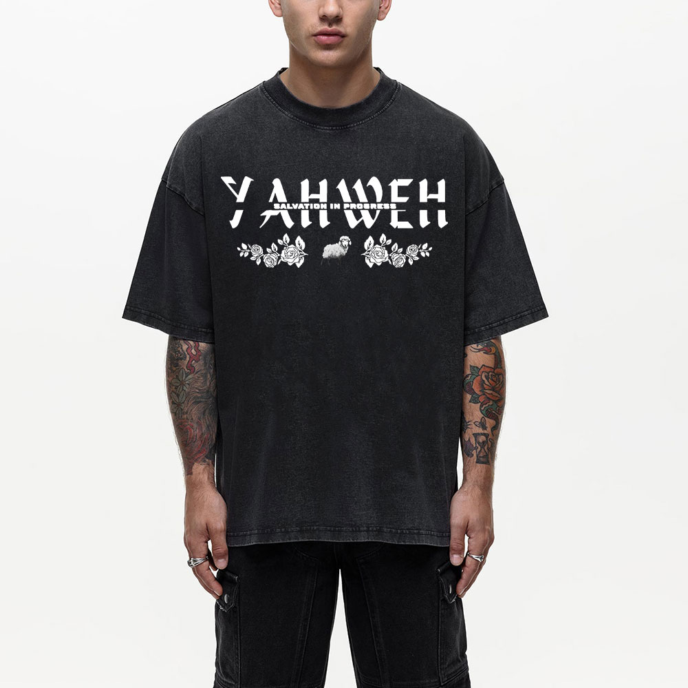 YAHWEH Christian Washed T-Shirt