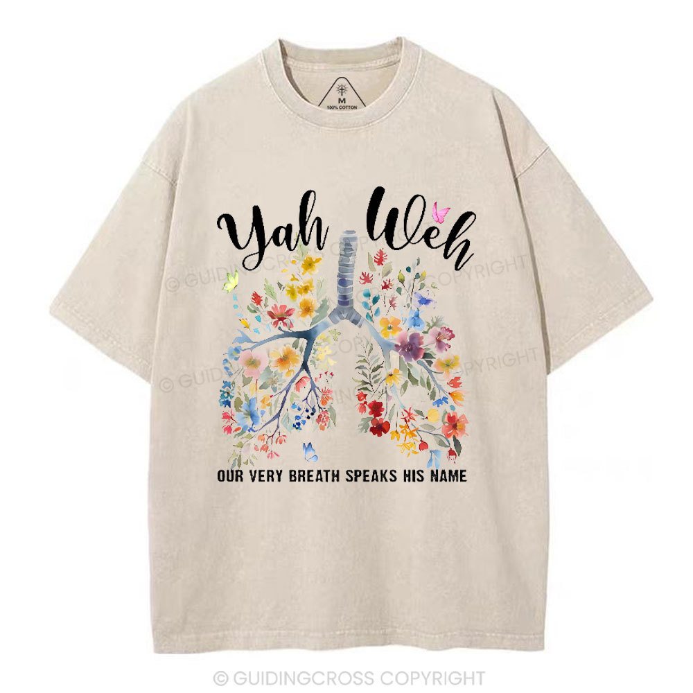 YAHWEH Christian Washed T-Shirt