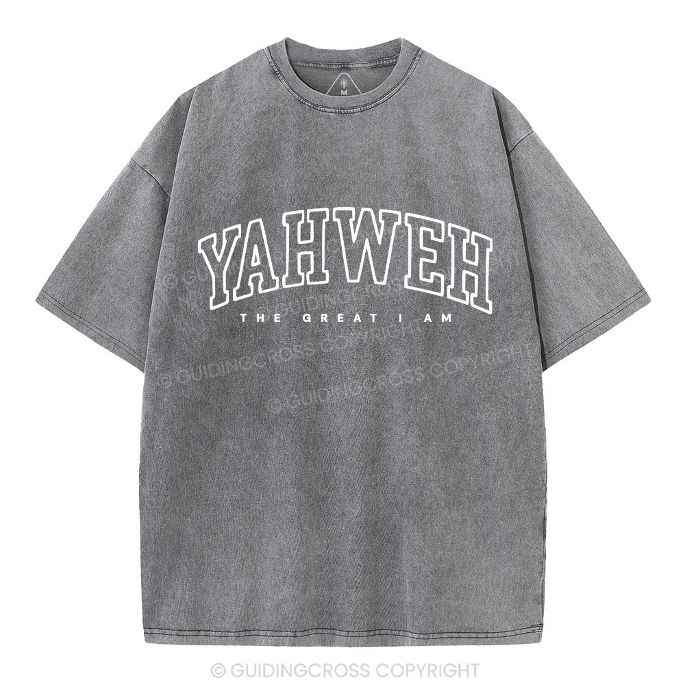 YAHWEH Christian Washed T-Shirt