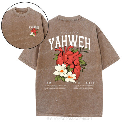 YAHWEH Christian Washed T-Shirt