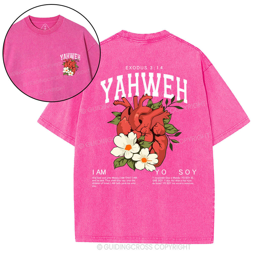 YAHWEH Christian Washed T-Shirt