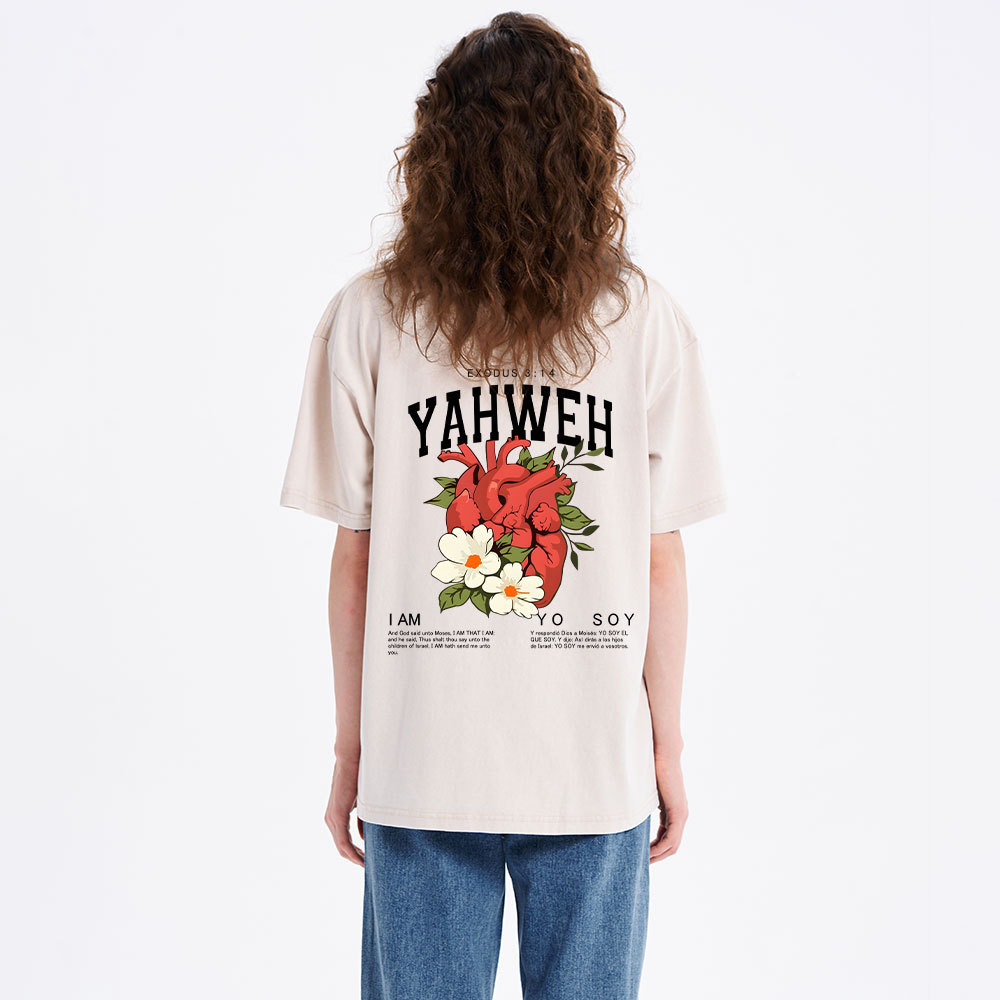 YAHWEH Christian Washed T-Shirt