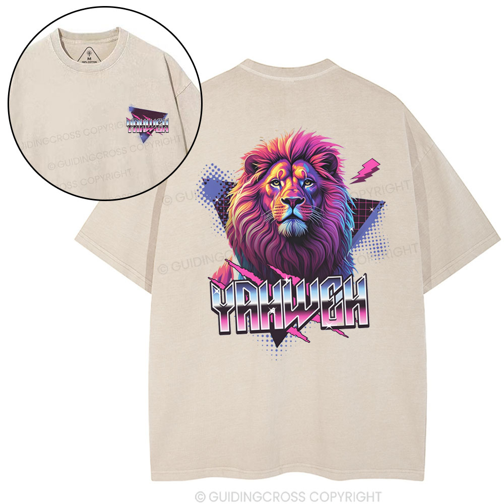YAHWEH Christian Washed T-Shirt