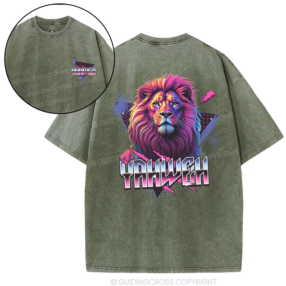 YAHWEH Christian Washed T-Shirt