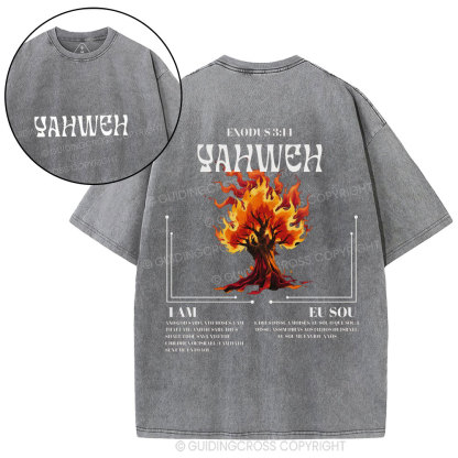 YAHWEH Christian Washed T-Shirt