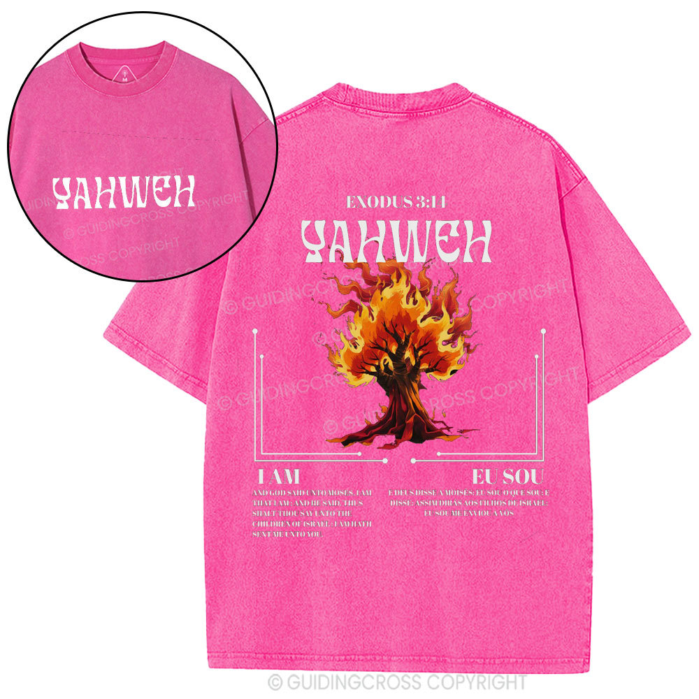 YAHWEH Christian Washed T-Shirt