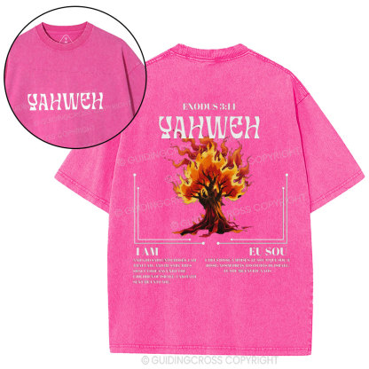 YAHWEH Christian Washed T-Shirt