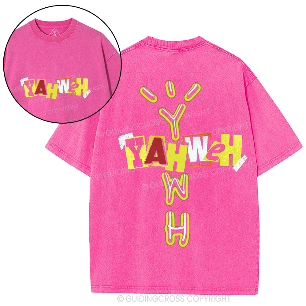 YAHWEH Christian Washed T-Shirt
