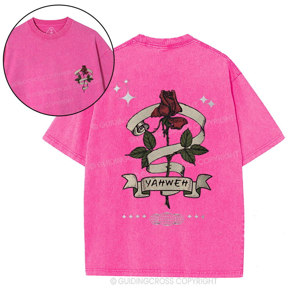 YAHWEH Christian Washed T-Shirt