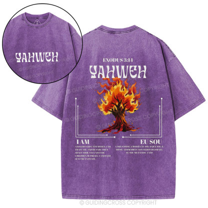 YAHWEH Christian Washed T-Shirt
