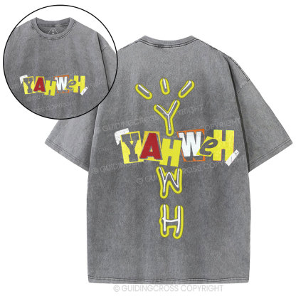 YAHWEH Christian Washed T-Shirt