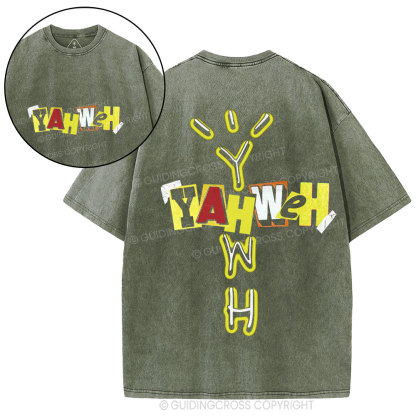 YAHWEH Christian Washed T-Shirt