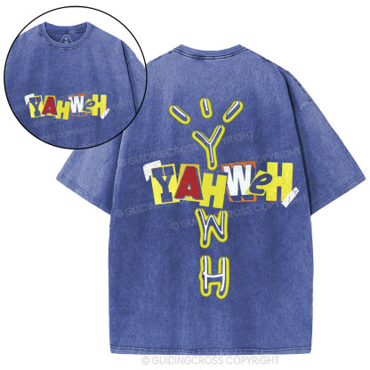YAHWEH Christian Washed T-Shirt