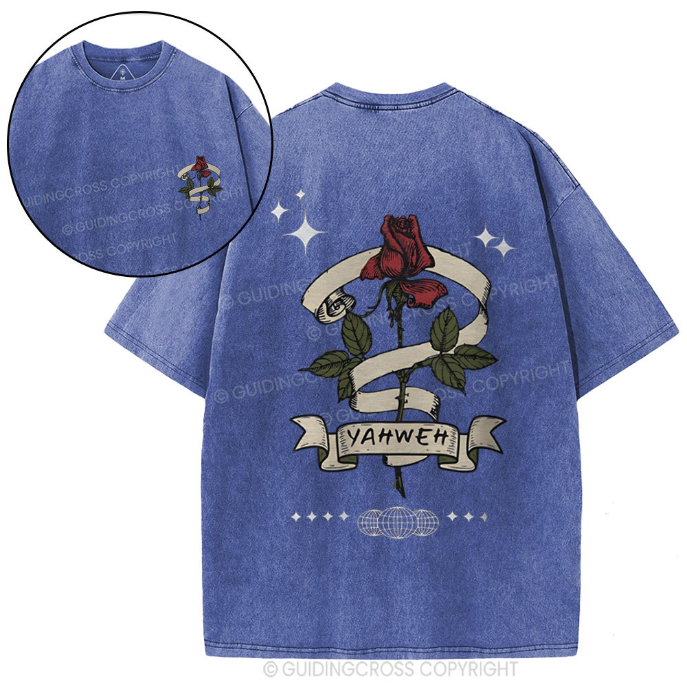 YAHWEH Christian Washed T-Shirt