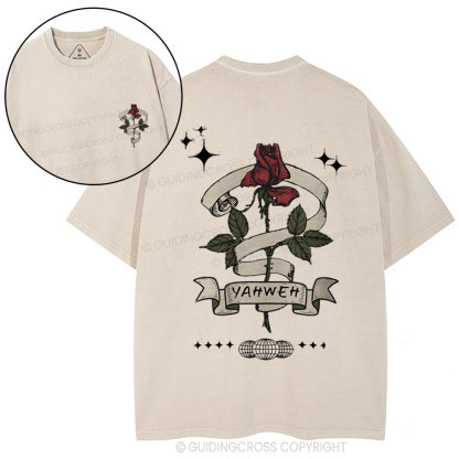 YAHWEH Christian Washed T-Shirt