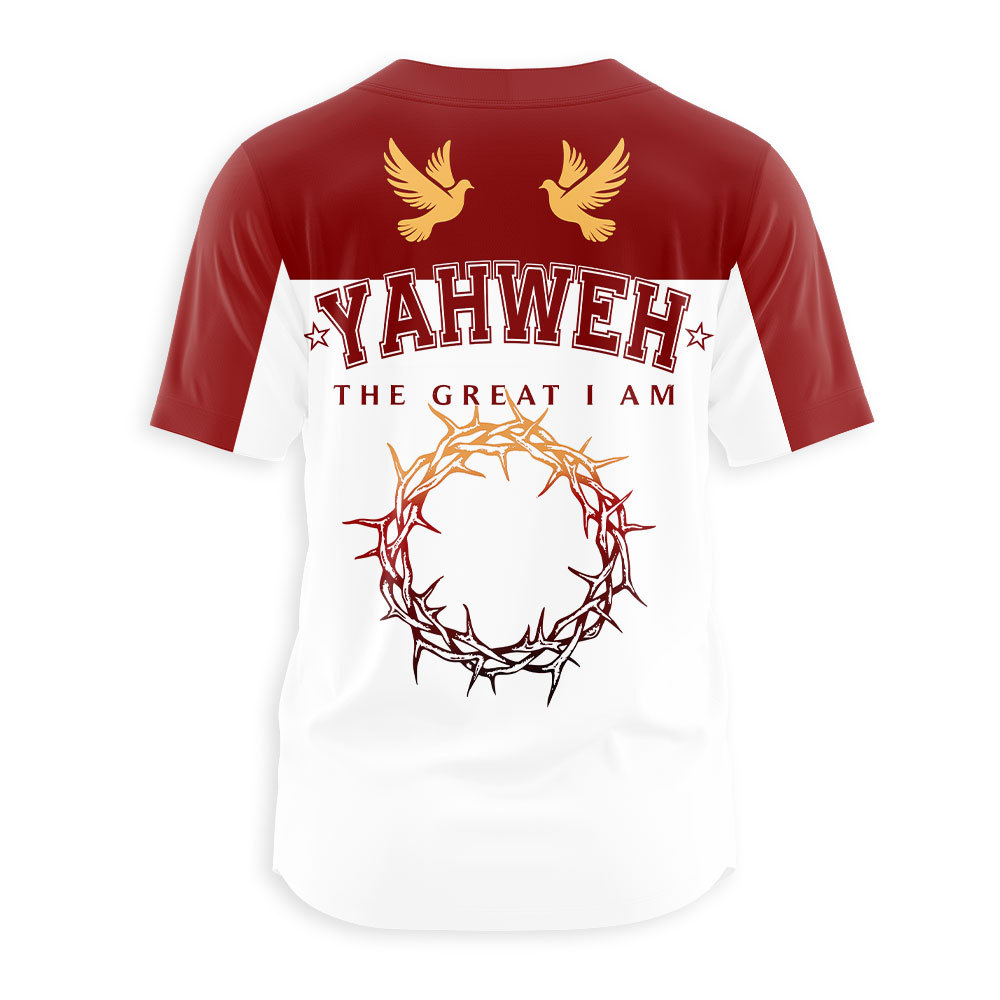 YAHWEH The Great I Am Christian Baseball Jersey