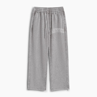 YAHWEH The Great I Am Christian Washed Sweatpants