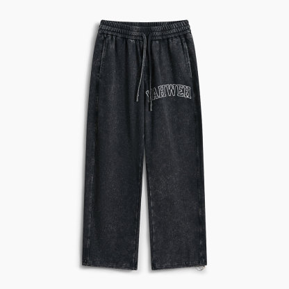 YAHWEH The Great I Am Christian Washed Sweatpants