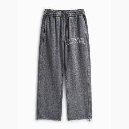 YAHWEH The Great I Am Christian Washed Sweatpants