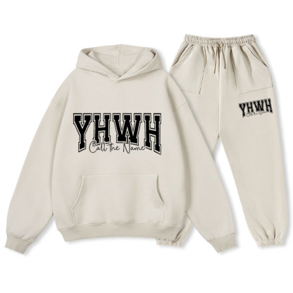 YAWH Christian Fleece Hoodie Set