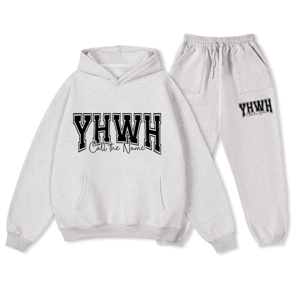 YAWH Christian Fleece Hoodie Set