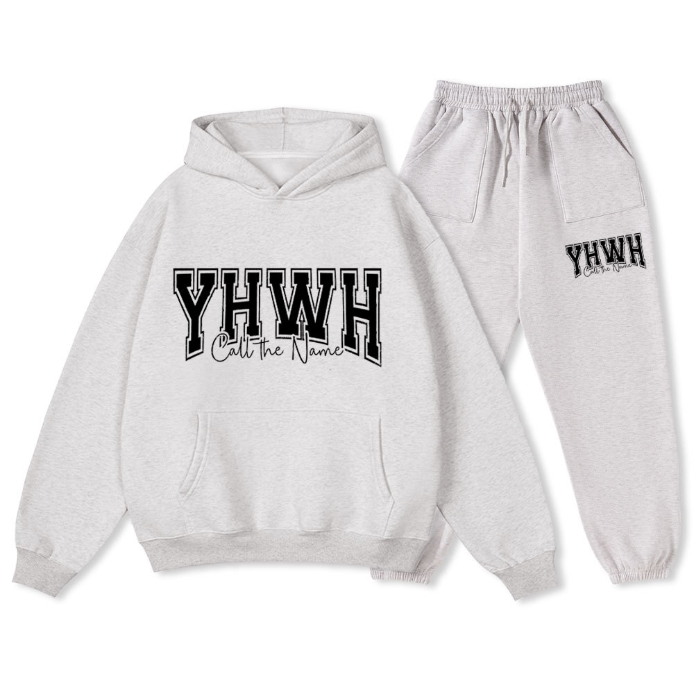 YAWH Christian Fleece Hoodie Set