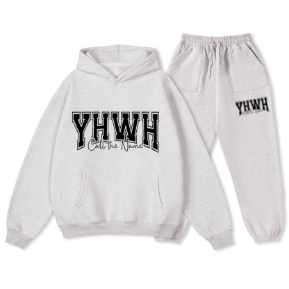 YAWH Christian Fleece Hoodie Set