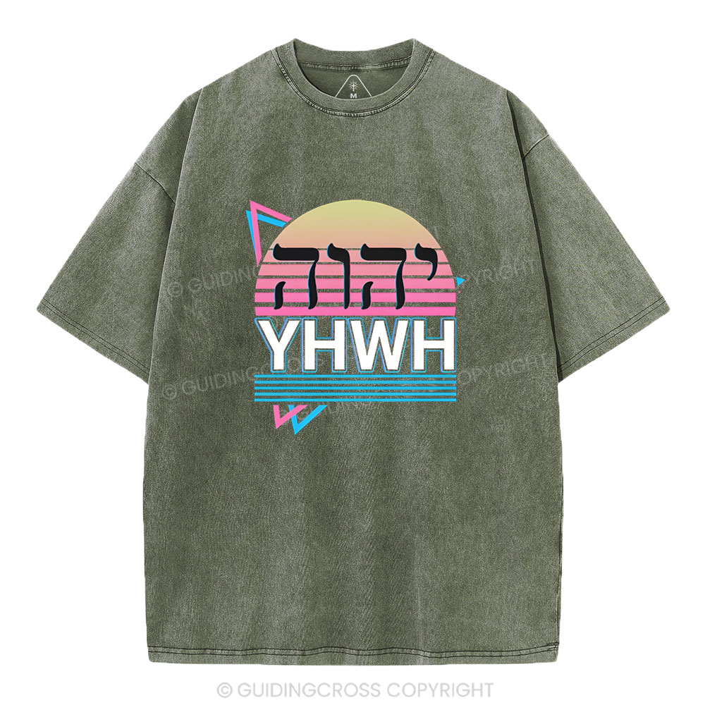 YAWH Christian Washed T-Shirt