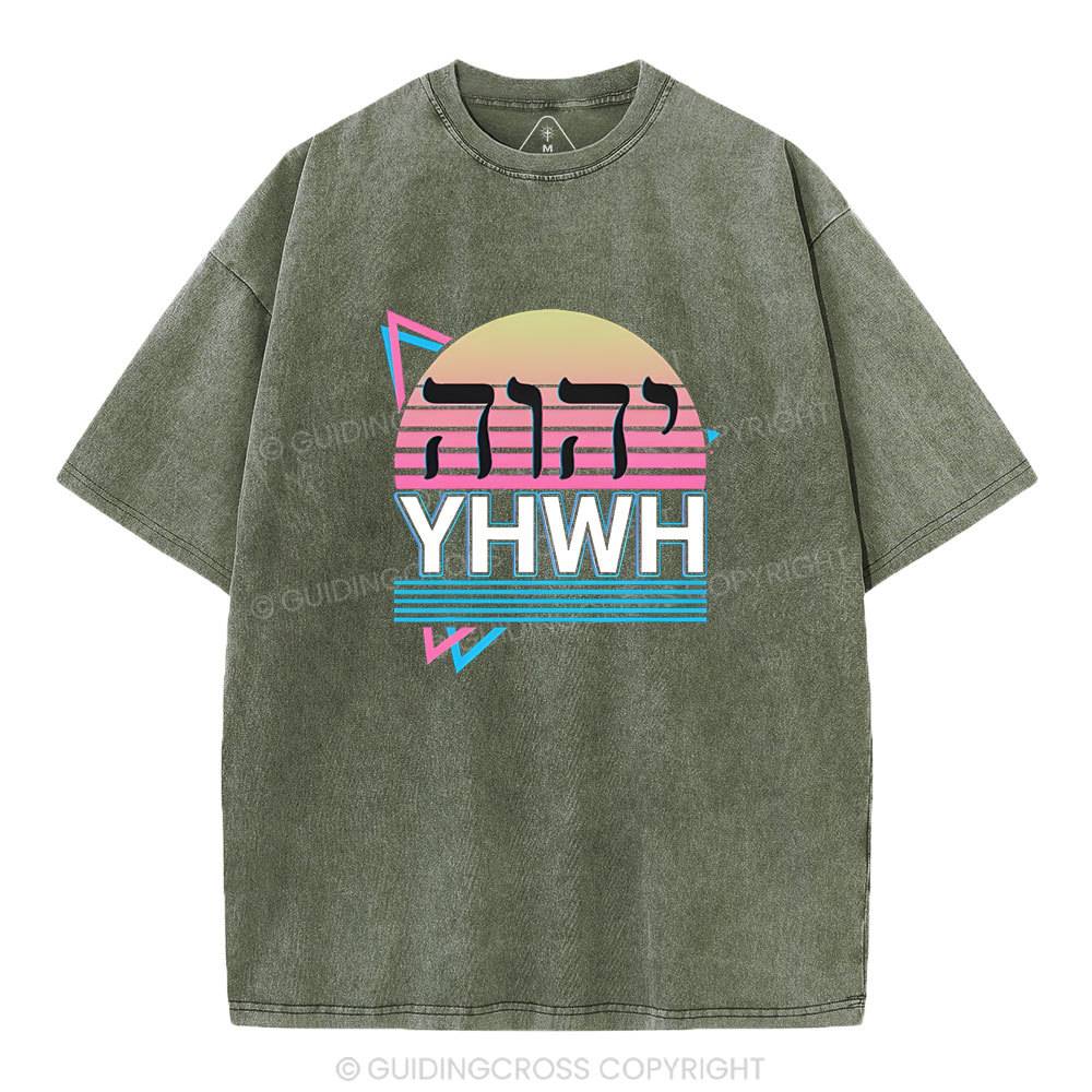 YAWH Christian Washed T-Shirt