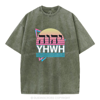 YAWH Christian Washed T-Shirt