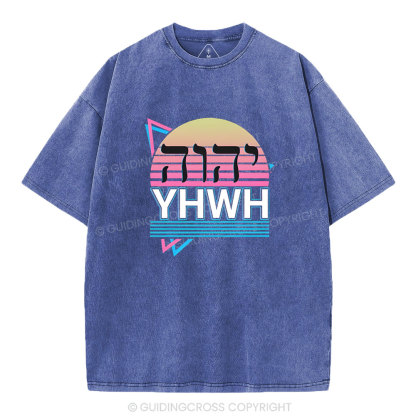 YAWH Christian Washed T-Shirt