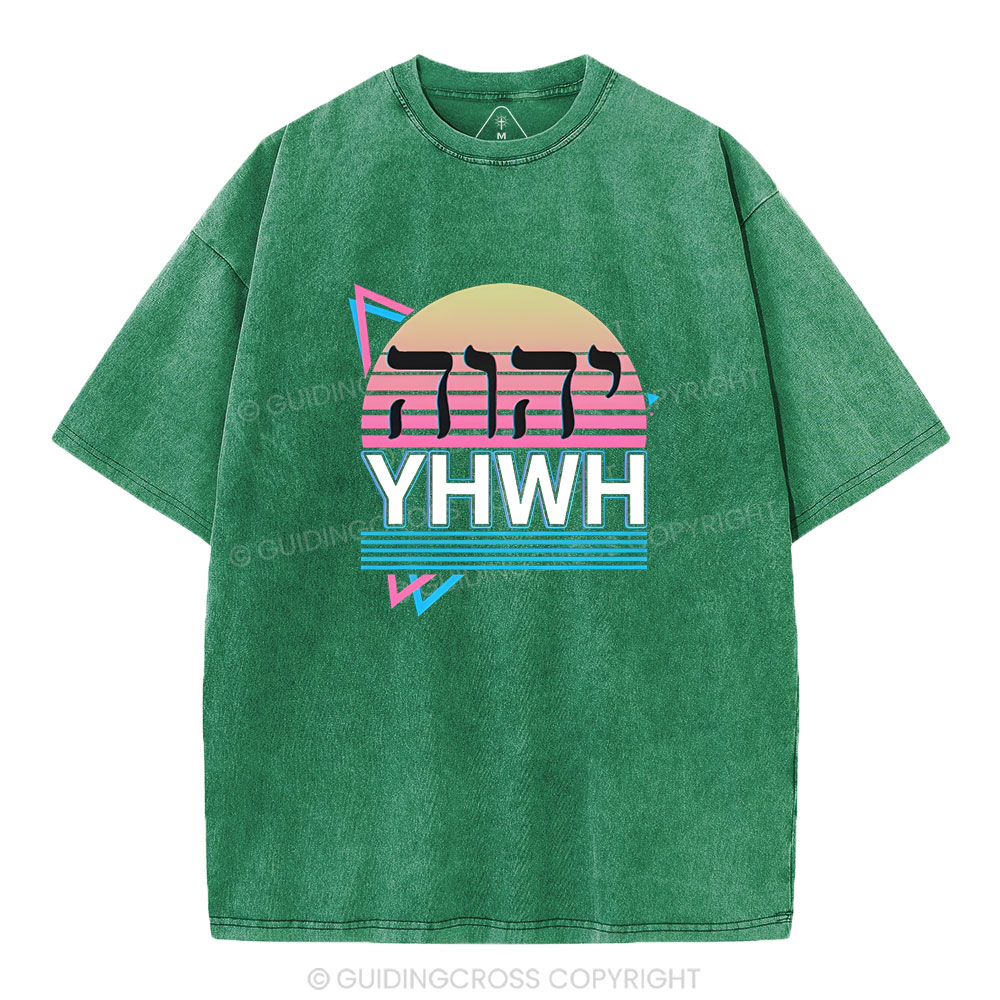 YAWH Christian Washed T-Shirt
