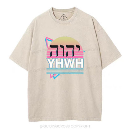 YAWH Christian Washed T-Shirt
