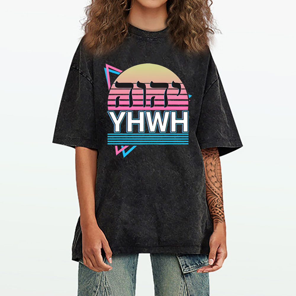 YAWH Christian Washed T-Shirt