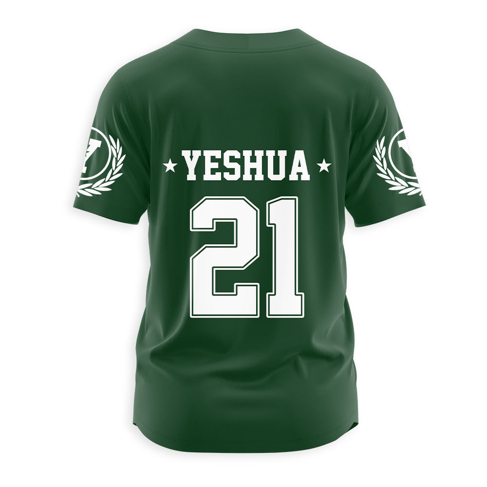 YESHAU 21 Christian Baseball Jersey