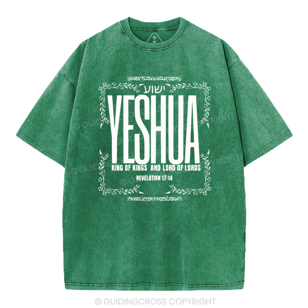 YESHAU Christian Washed T-Shirt