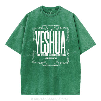 YESHAU Christian Washed T-Shirt