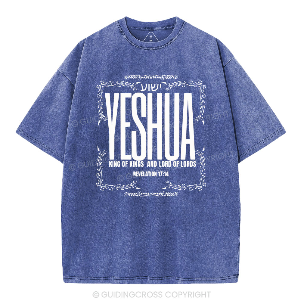 YESHAU Christian Washed T-Shirt