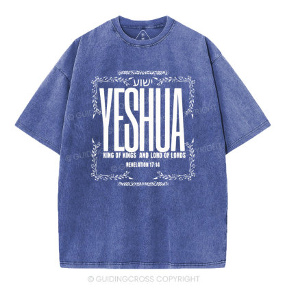 YESHAU Christian Washed T-Shirt